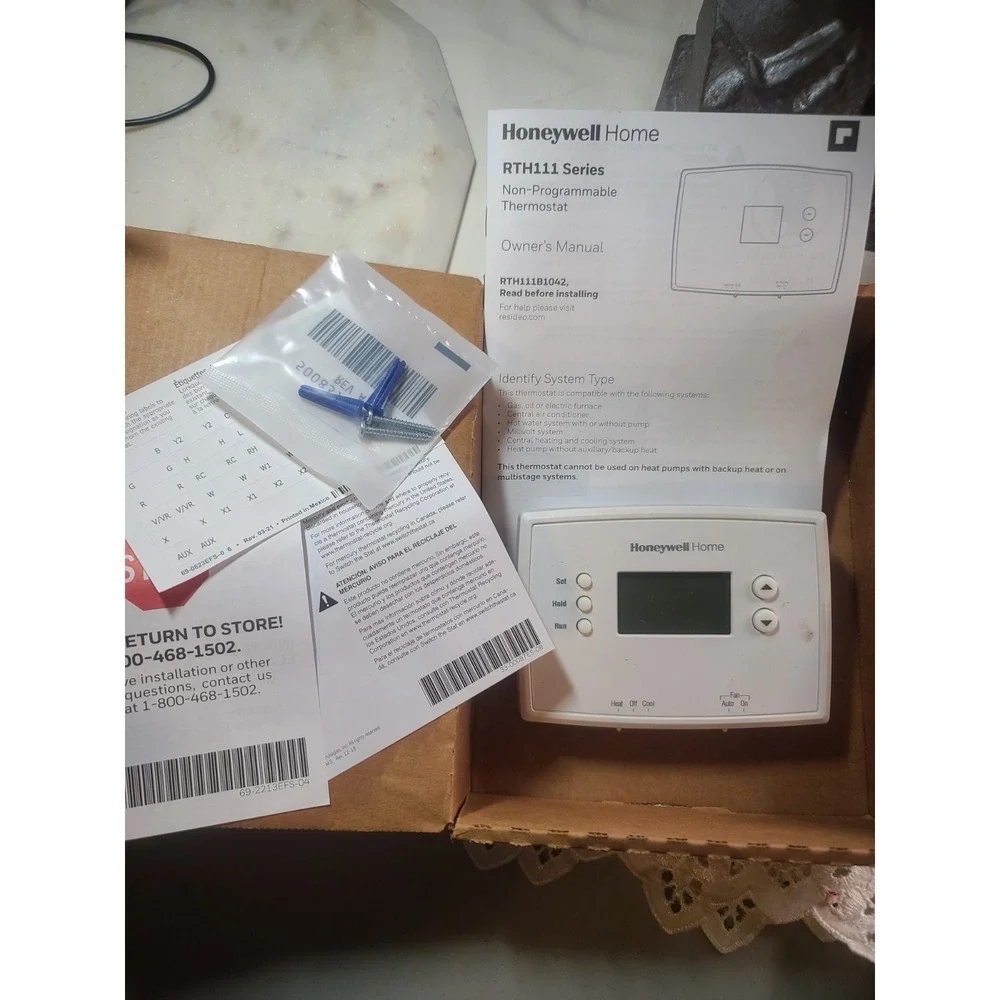 Honeywell Thermostat Week Programmable Thermostat RTH2300B 1038 NEW